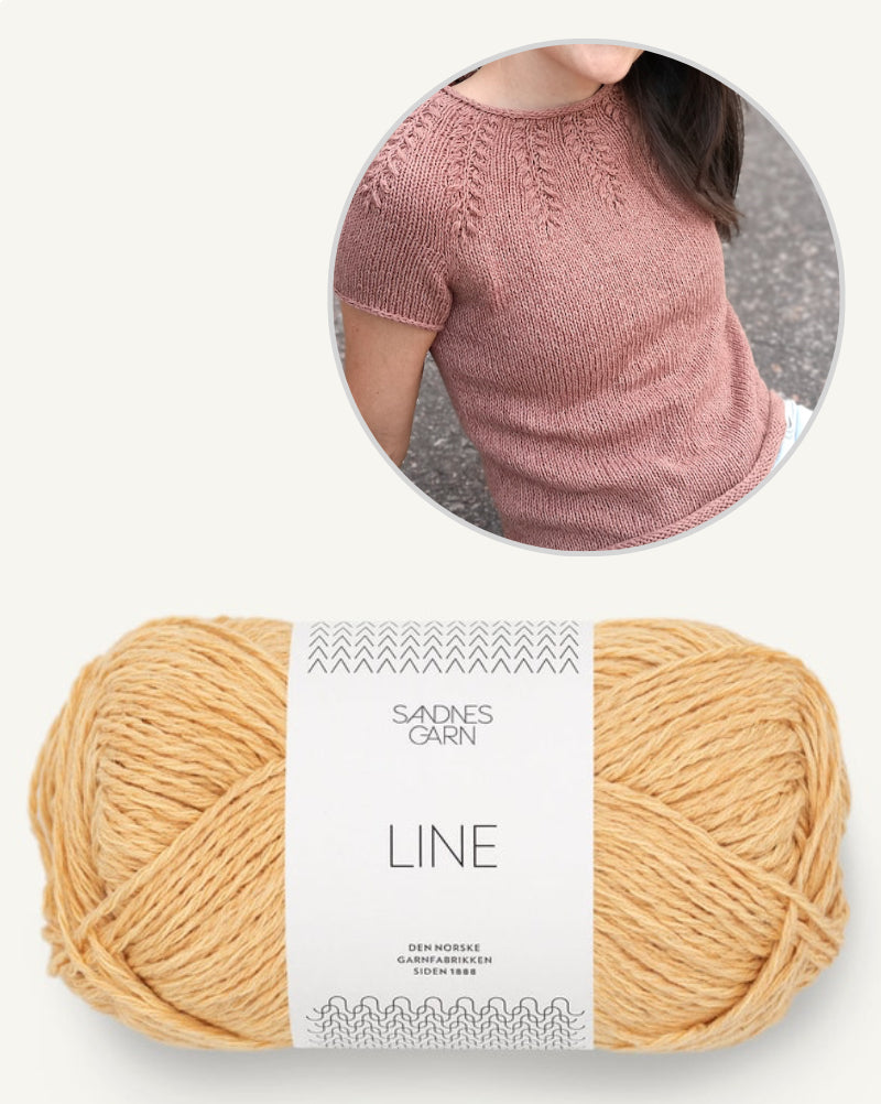 Raunioiset Shirt von SuvisKnits mit Line von Sandnes Garn 12