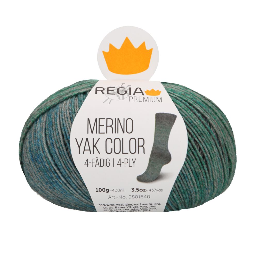 Premium Merino Yak Color 4-ply 