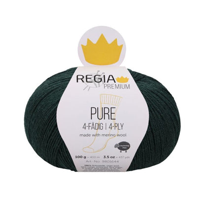 Regia Premium Pure Merinowool 4-fädig Farbe 00072