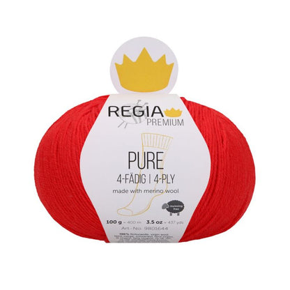 Regia Premium Pure Merinowool 4-fädig Farbe 00030