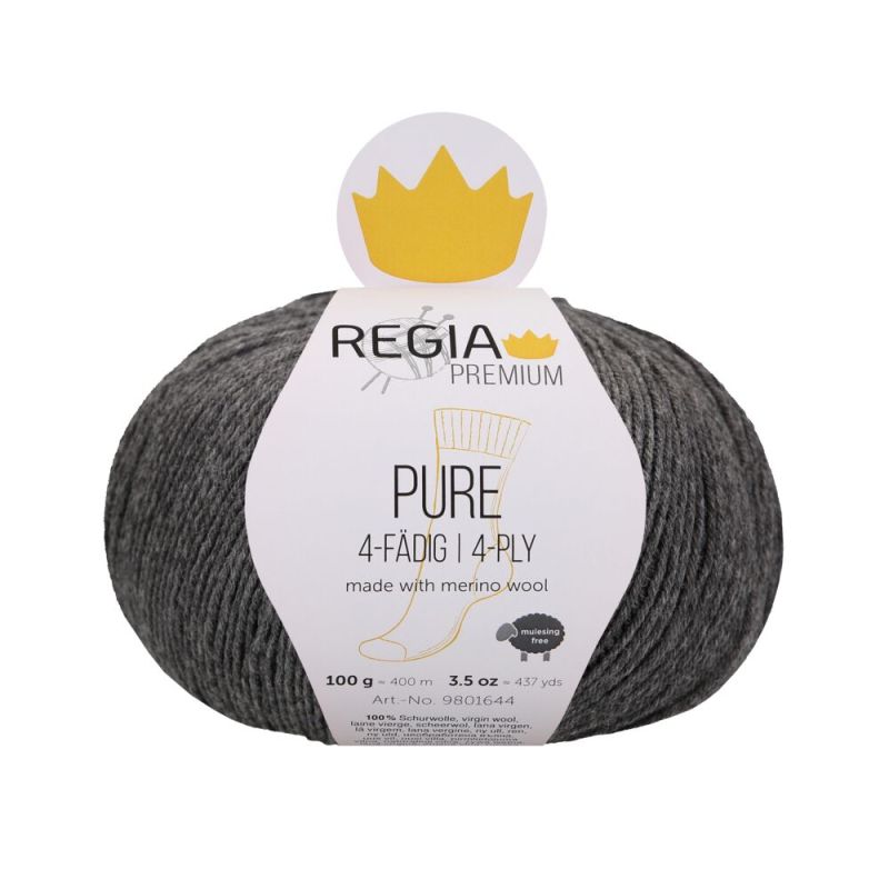 Regia Premium Pure Merinowool 4-fädig Farbe 00091