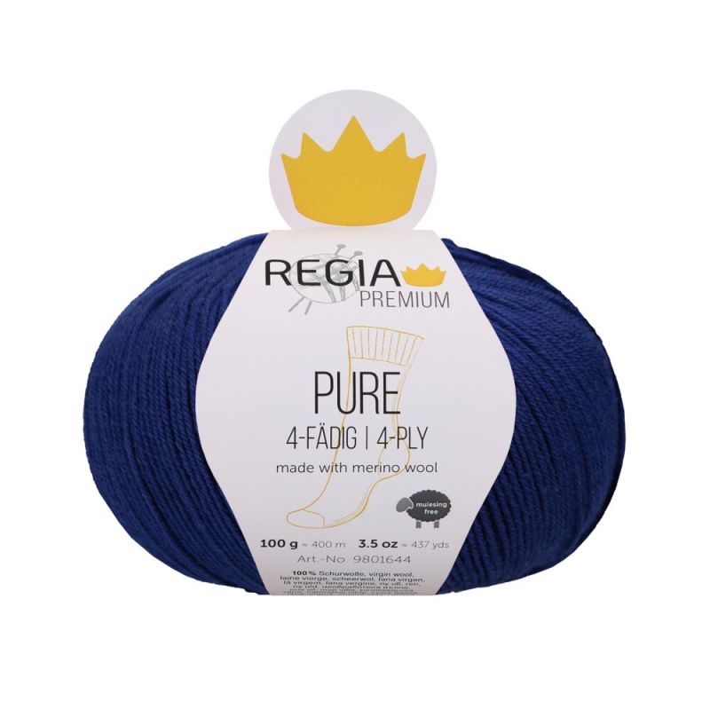 Regia Premium Pure Merinowool 4-fädig Farbe 00050