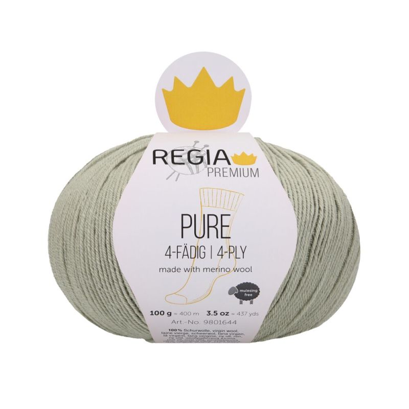 Regia Premium Pure Merinowool 4-fädig Farbe 00071