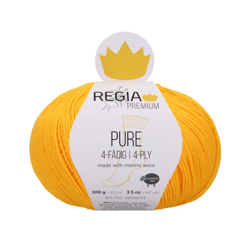 Regia Premium Pure Merinowool 4-fädig Farbe 00020