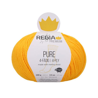 Regia Premium Pure Merinowool 4-fädig Farbe 00020