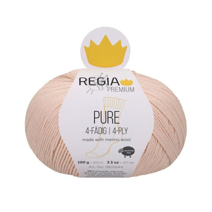 Regia Premium Pure Merinowool 4-fädig Farbe 00012