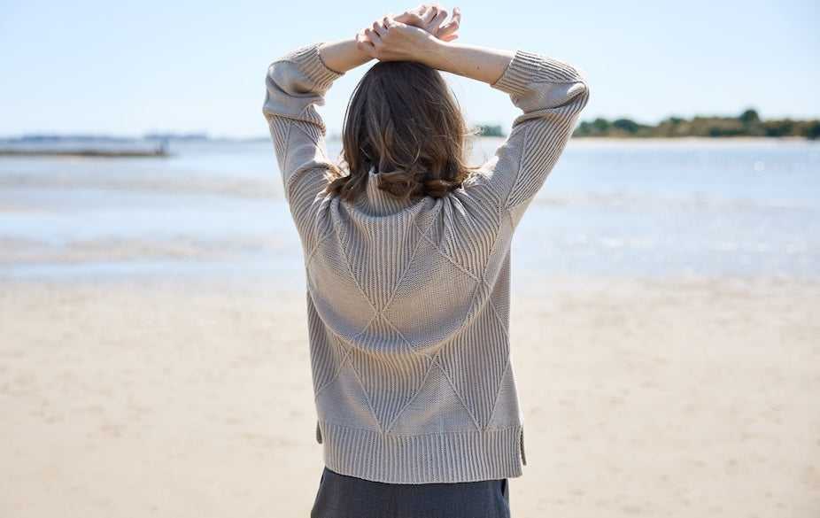 Rosy Green Wool Tyla Pullover mit Lovely Merino Treat 4