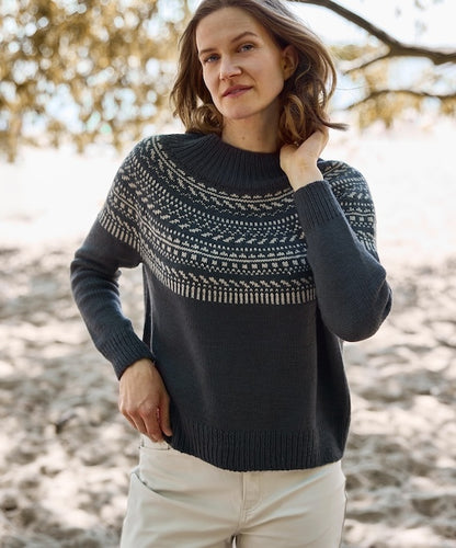 Calma Pullover mit Lovely Merino Treat von Rosy Green Wool 2