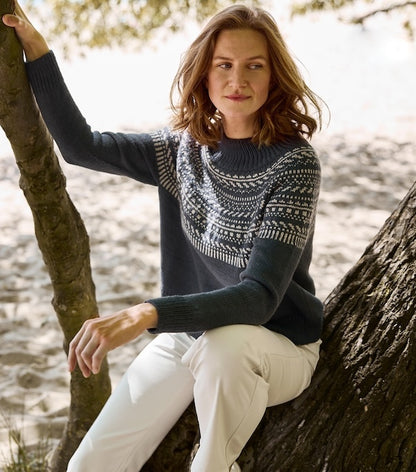 Calma Pullover mit Lovely Merino Treat von Rosy Green Wool 3