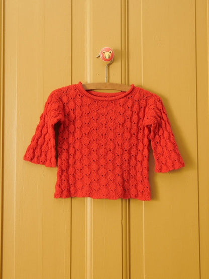 Sandnes Kollektion 2407 Sommer Baby Lilja Sweater mit Tynn Line von Sandnes Garn 2