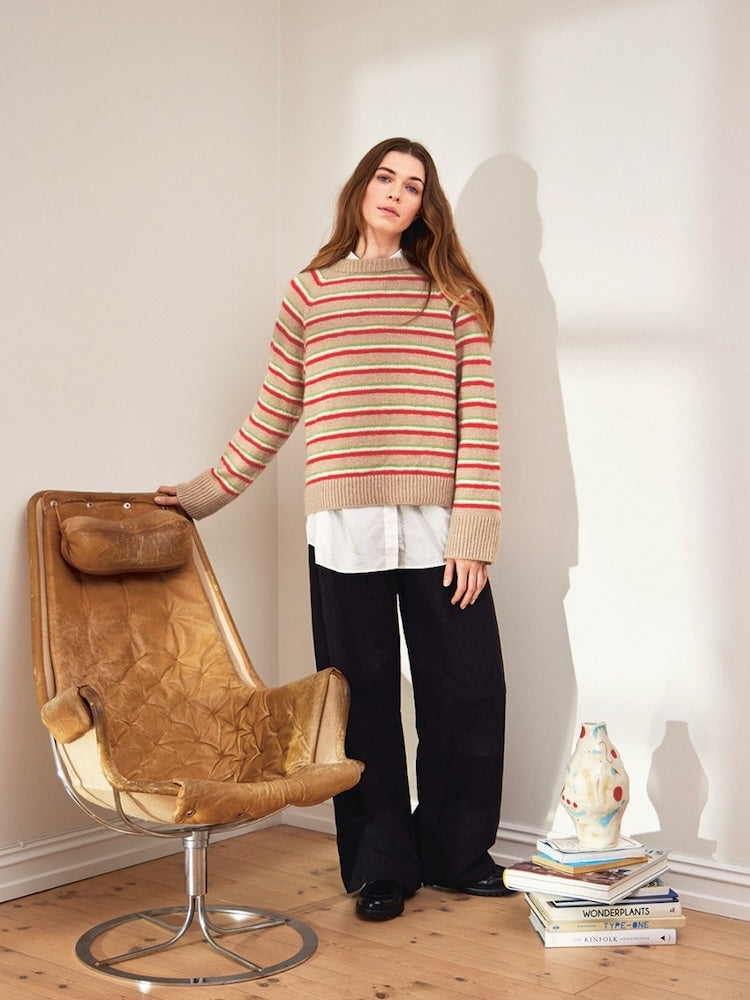 Sandnes Kollektion 2403 North Sweater mit Sunday und Tynn Silk Mohair