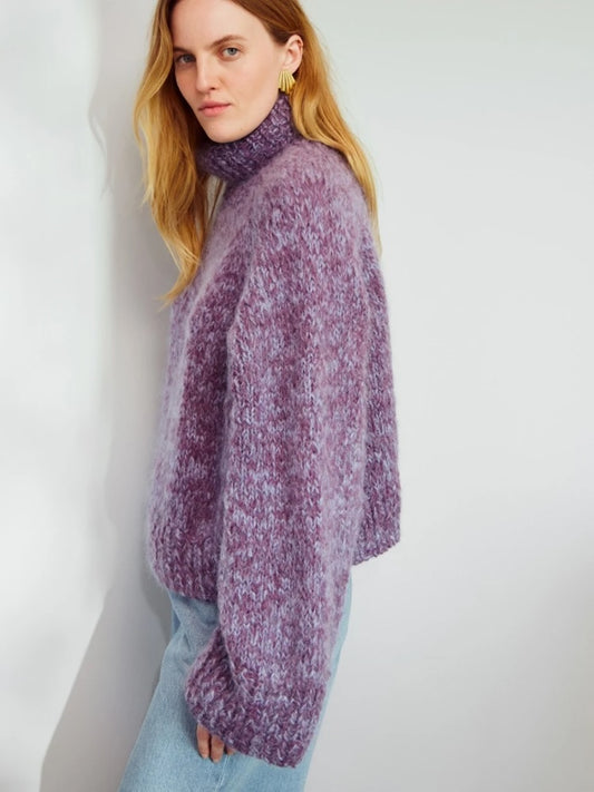 Sandnes Kollektion 2409 Noa Sweater mit Ballerina Chunky Mohair und Borstet Alpakka 1