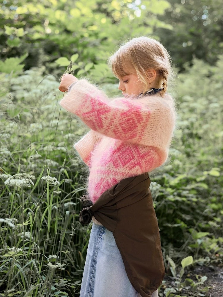 Sandnes Kollektion 2411 Norke Ikoner Barn Fun Chunky Marius Kinderpullover mit Ballerina Chunky Mohair 5