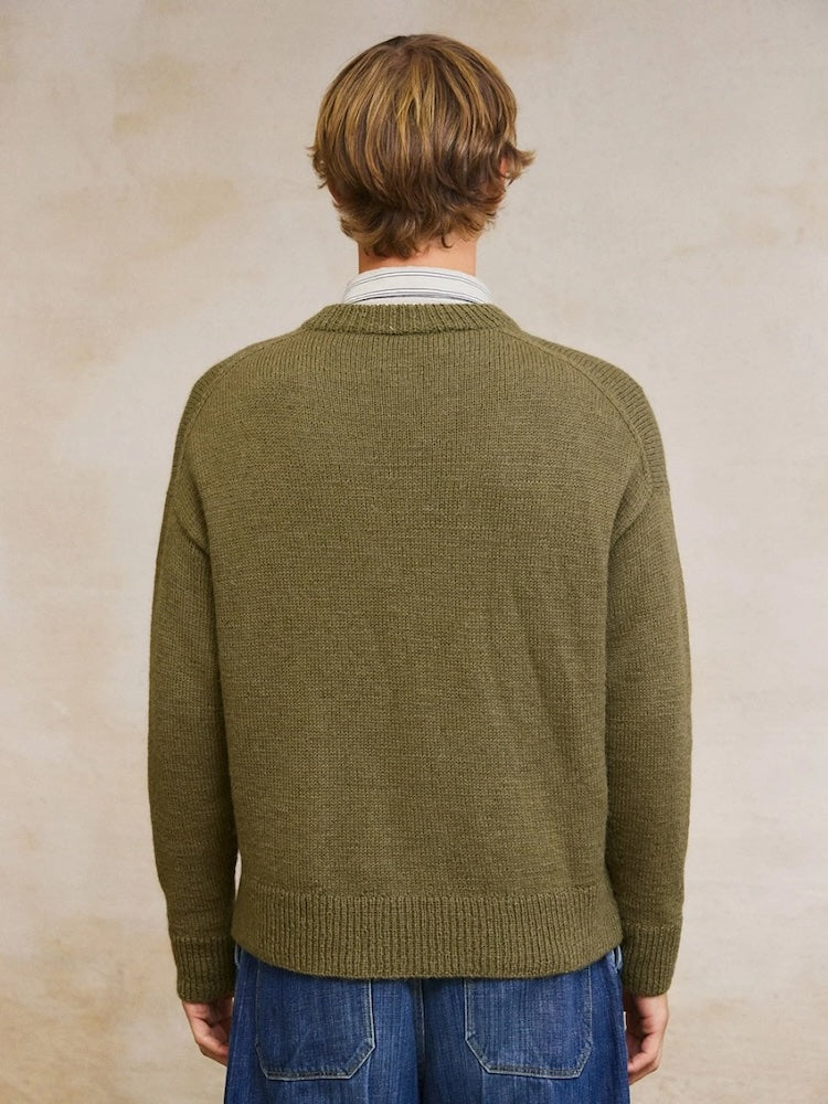 William Sweater Man aus der Sandnes Kollektion 2412 mit Sunday und Alpakka Folgetrad von Sandnes Garn 4