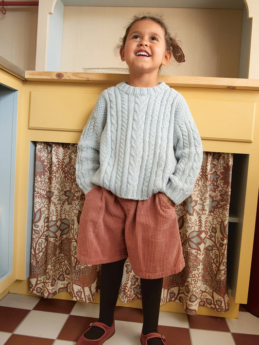 Sandnes Kollektion Mykt til Barn 2501, Caspian Sweater Kids mit Duo von Sandnes Garn 1