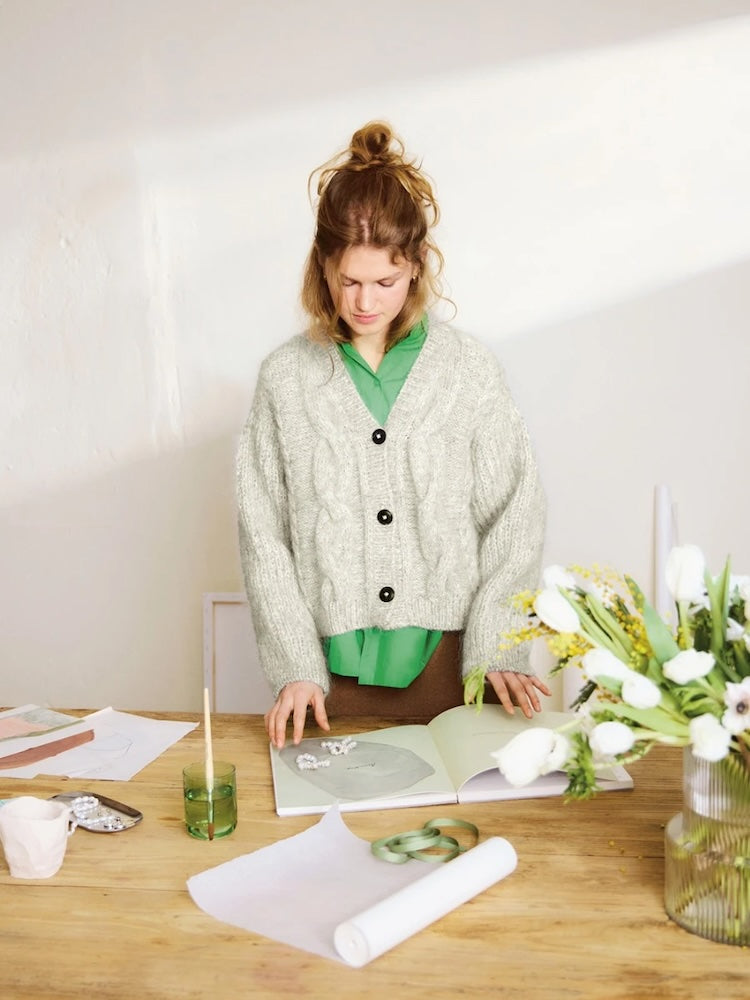 Harper Cardigan | Einzelanleitung Sandnes 2502 - DIY