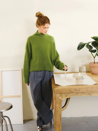 Mindy Sweater | bequemer Pullover aus Sunday und Tynn Silk Mohair