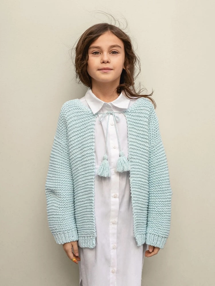 Ruby Cardigan Junior | Einzelanleitung  Sandnes 2503 - Sommerbarn