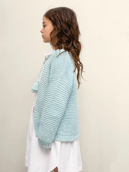 Ruby Cardigan Junior Kollektion 2503 mit Tykk Line von Sandnes Garn 3