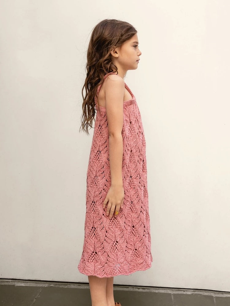 Summer Dress Junior aus der Sandnes Kollektion 2503 mit Mandarin Petit und Tynn Line von Sandnes Garn 2