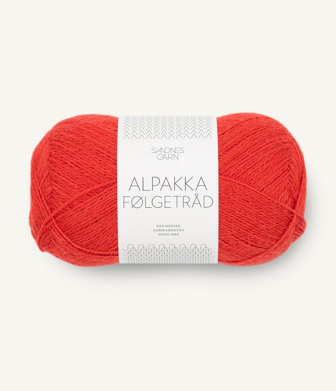 Sandnes, Alpakka Folgetrad, Farbe 4018