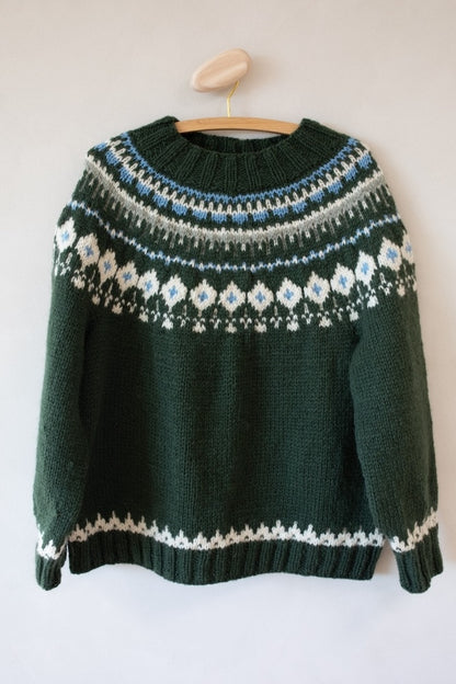 Sandnes Christmasgrynet Pullover für Männer mit Fritidsgarn 2