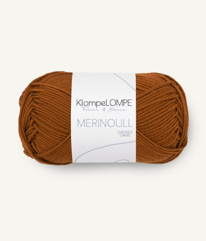 Sandende Garn Klompelompe Merinoull Farbe 3064