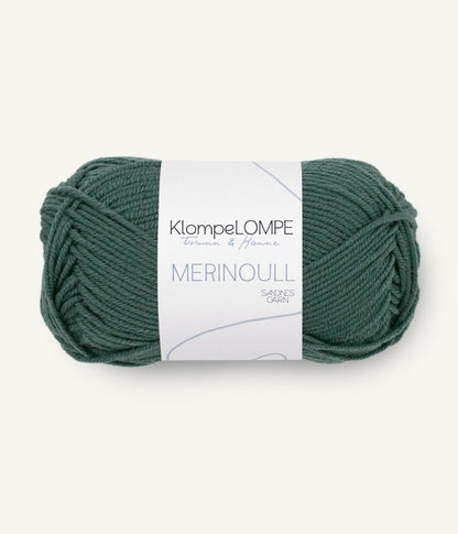 Sandende Garn Klompelompe Merinoull Farbe 7271