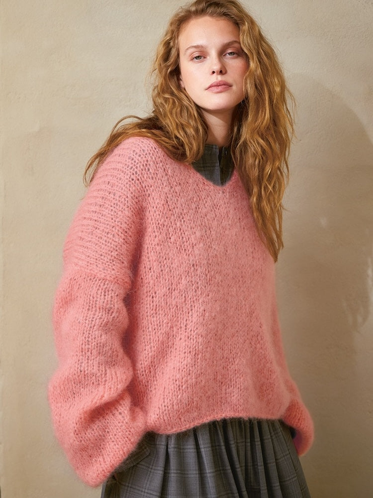 Sandnes Kollektion 2402 Facile Sweater aus Ballerina Chunky Mohair 5