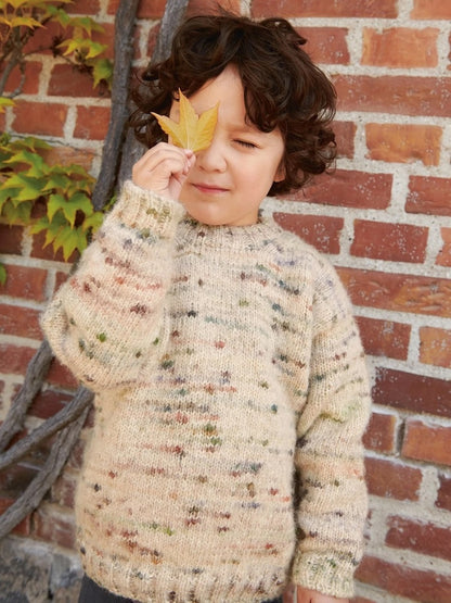 Dave Sweater Junior aus der Kollektion Sandnes 2408 Mykt Til Barn mit Poppy 2