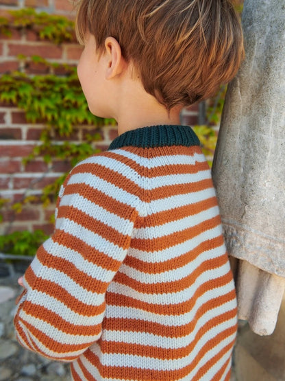 South Sweater Junior aus der Kollektion 2408 Mykt til Barn von Sandnes Garn mit Double Sunday 2