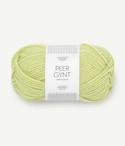 Peer Gynt von Sandnes Garn Farbe lime punch 9523