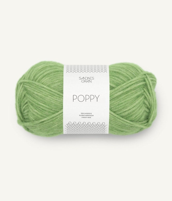 Sandnes Garn Poppy Farbe spring green 8733