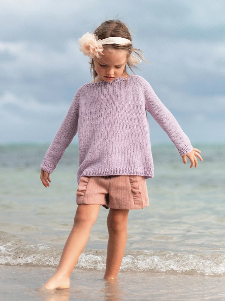 Raglan Pullover Kids mit Gratisanleitung von Sandnes Garn 1