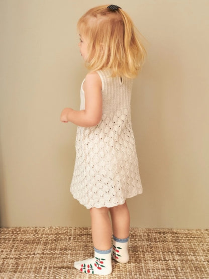 Lilja Dress Sandnes Kollektion 2407 Sommer Baby mit Tynn Line von Sandnes Garn 4