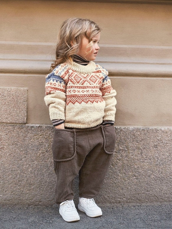 Sandnes Tema 76 Marius Sweater Kids aus Smart 3