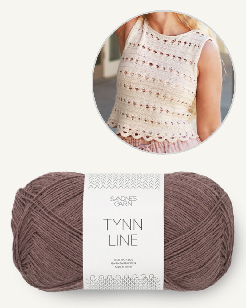 Seasalt Tank von Marzena Kolazcek mit Tynn Line von Sandnes Garn 14