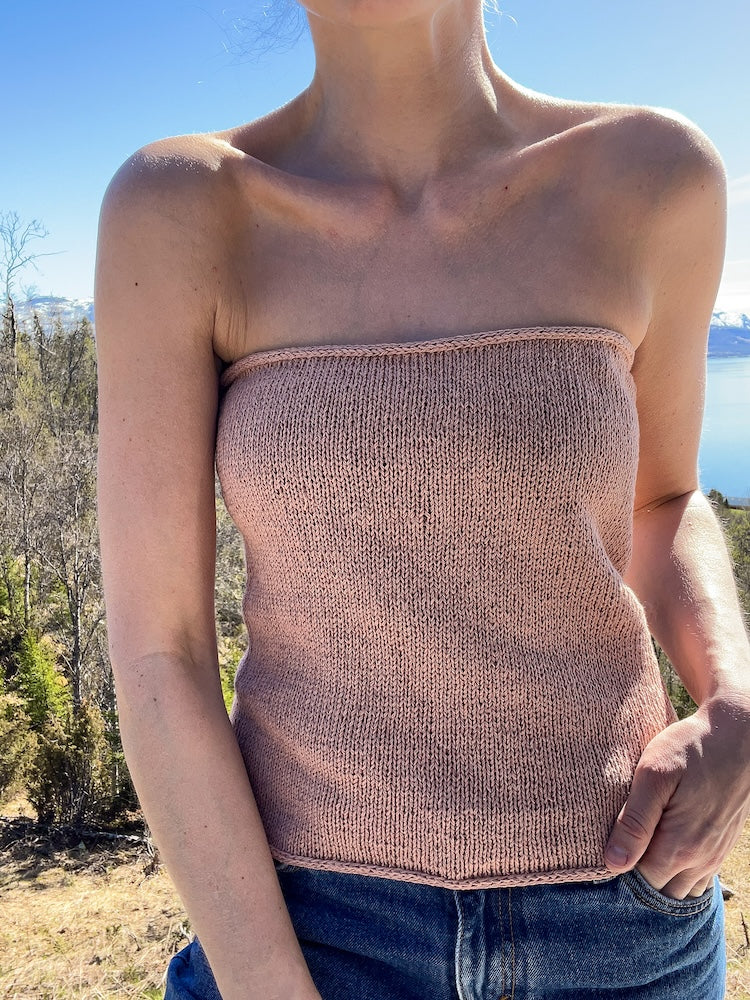 Sandy Top von Secondknit mit Tynn Line von Sandnes Garn 1