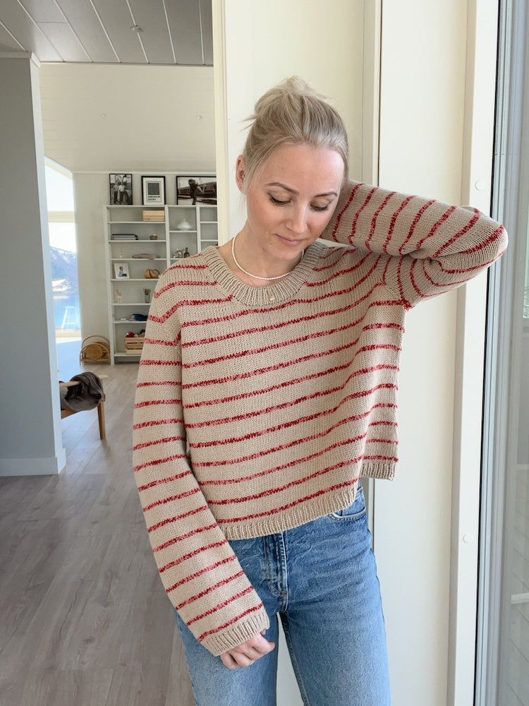 Whatsyourflavour Sweater von Secondknits mit Sunday von Sandnes Garn doppelfädig 1