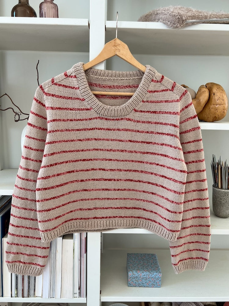 Whatsyourflavour Sweater von Secondknits mit Sunday von Sandnes Garn doppelfädig 2