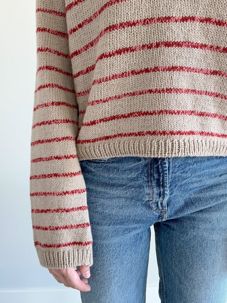 Whatsyourflavour Sweater von Secondknits mit Sunday von Sandnes Garn doppelfädig 3