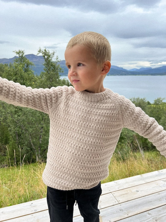 Zander Sweater Kids von Secondknit mit Double Sunday von Sandnes Garn 1