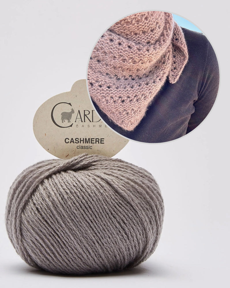 Clarissa Schellonng Soma Bandana mit Classic Cashmere von Cardiff 7