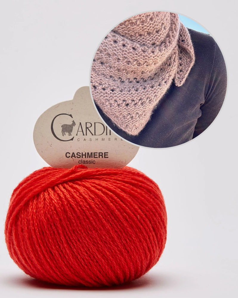 Clarissa Schellonng Soma Bandana mit Classic Cashmere von Cardiff 5