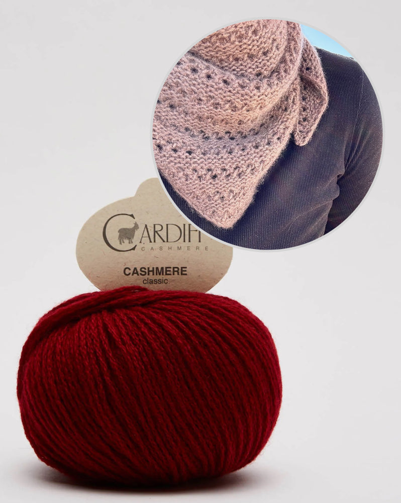 Clarissa Schellonng Soma Bandana mit Classic Cashmere von Cardiff 11