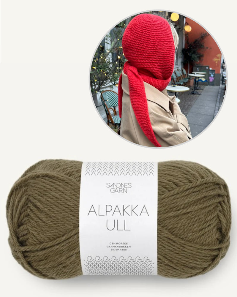 PetiteKnit Sophie Hood mit Alpakka Ull von Sandnes Garn 15