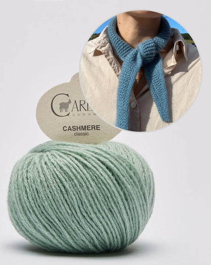 PetiteKnit Sophie Scarf mit Cardiff Cashmere Classic 27