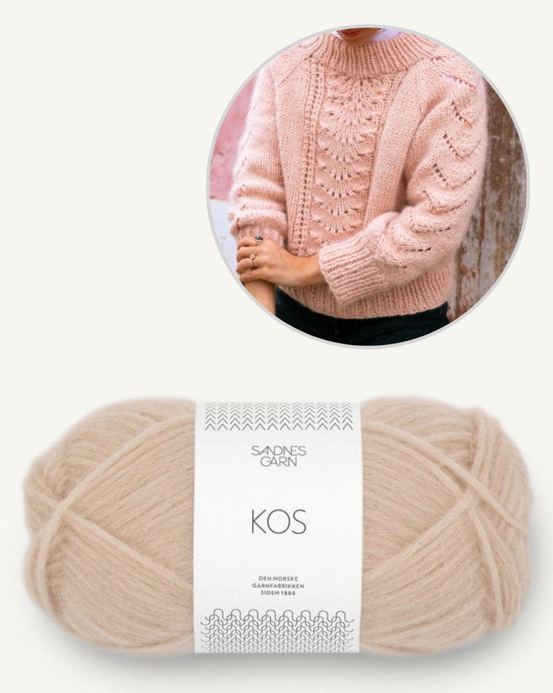 Sorbet Sweater von Kutovakika mit Kos von Sandnes Garn 10