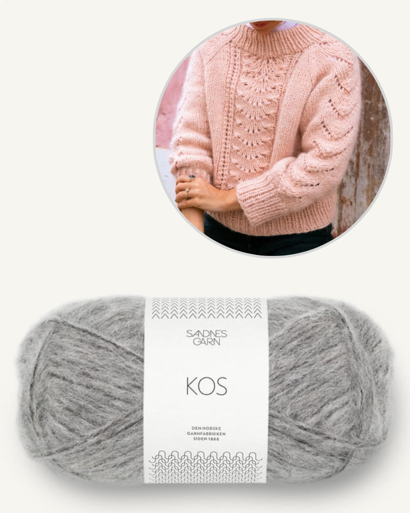 Sorbet Sweater von Kutovakika mit Kos von Sandnes Garn 11