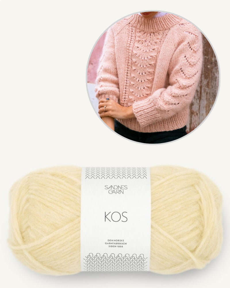 Sorbet Sweater von Kutovakika mit Kos von Sandnes Garn 12